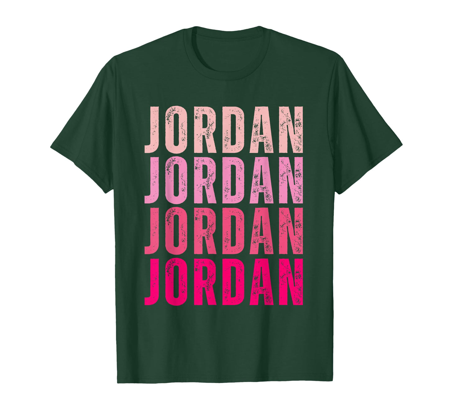 Jordan Personalized Name I Love Jordan Vintage T-Shirt