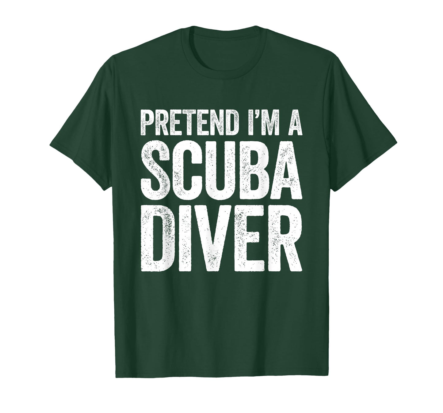 Pretend I'm A Scuba Diver Shirt Adult Kids Men Women Costume T-Shirt