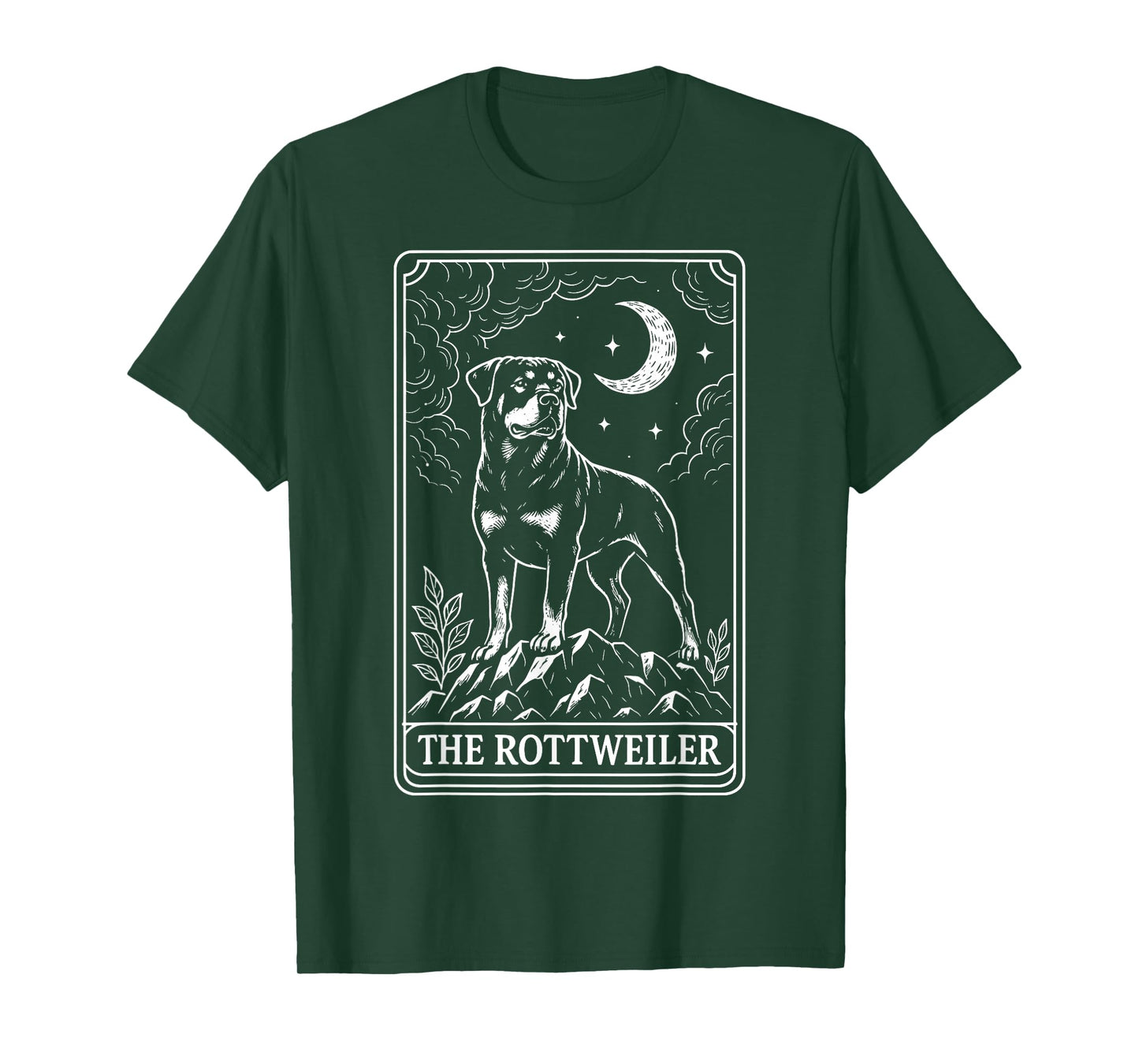 The Rottweiler Tarot Card T-Shirt