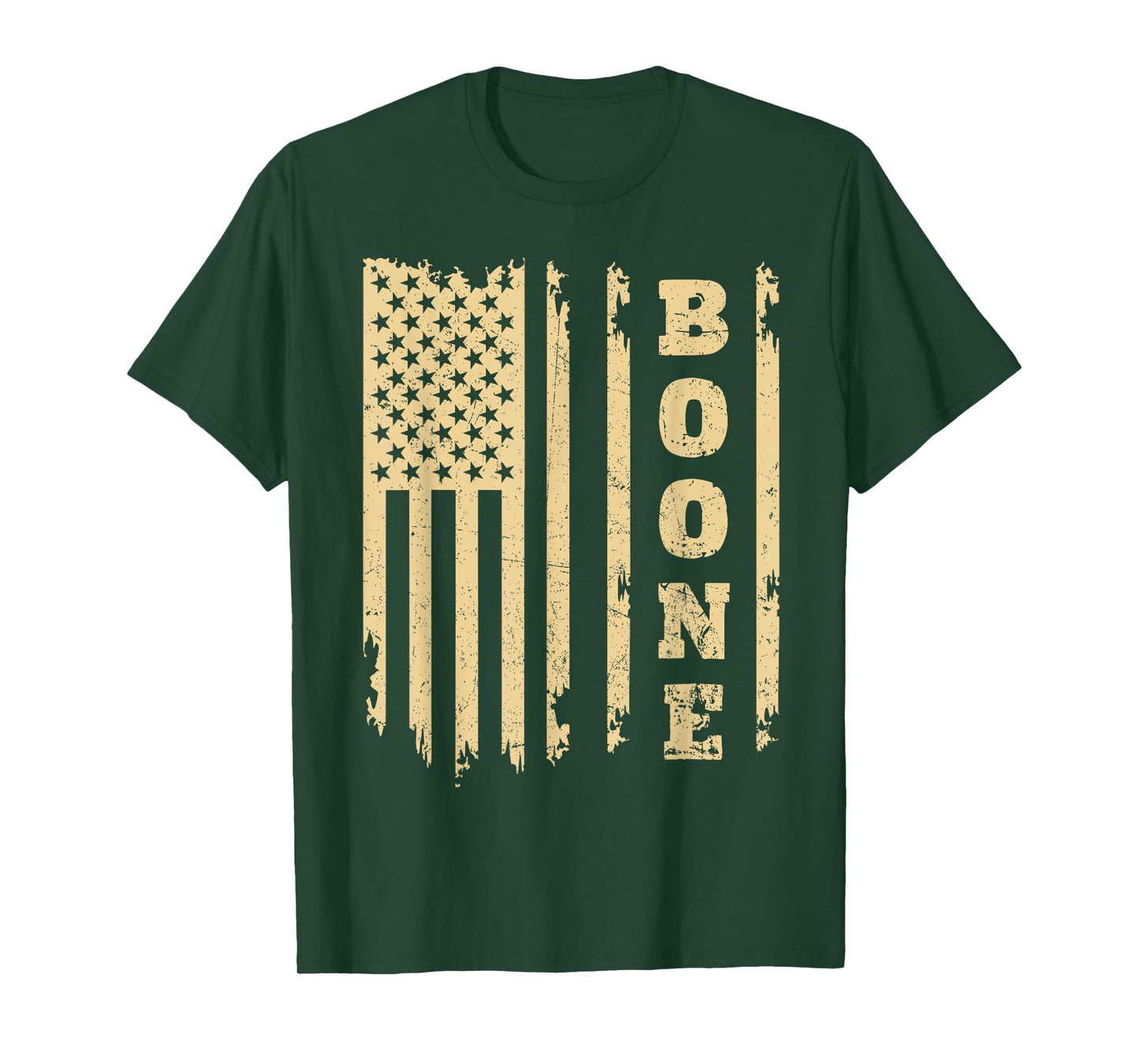 Boone Family Name I Love Boone Personalized Vintage T-Shirt