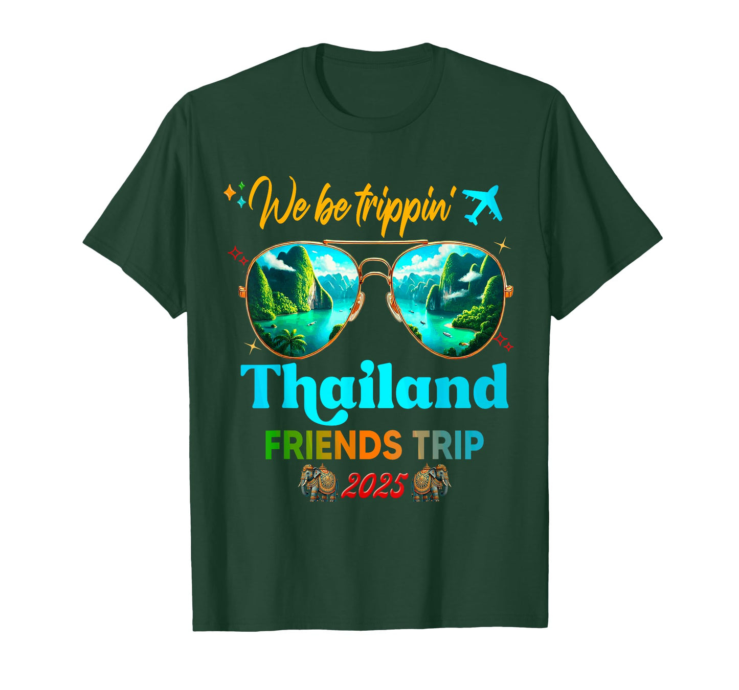 Bangkok Thailand Vacation 2025 T-Shirt