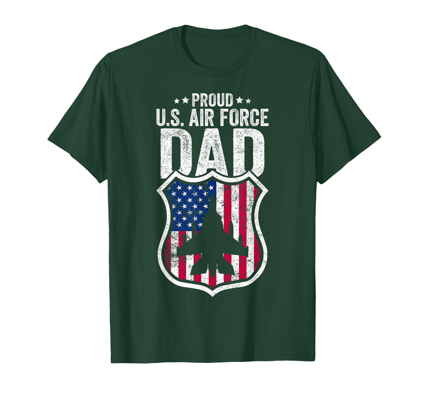 US Air Force Proud Dad Proud Air Force Dad Men Fathers Day T-Shirt