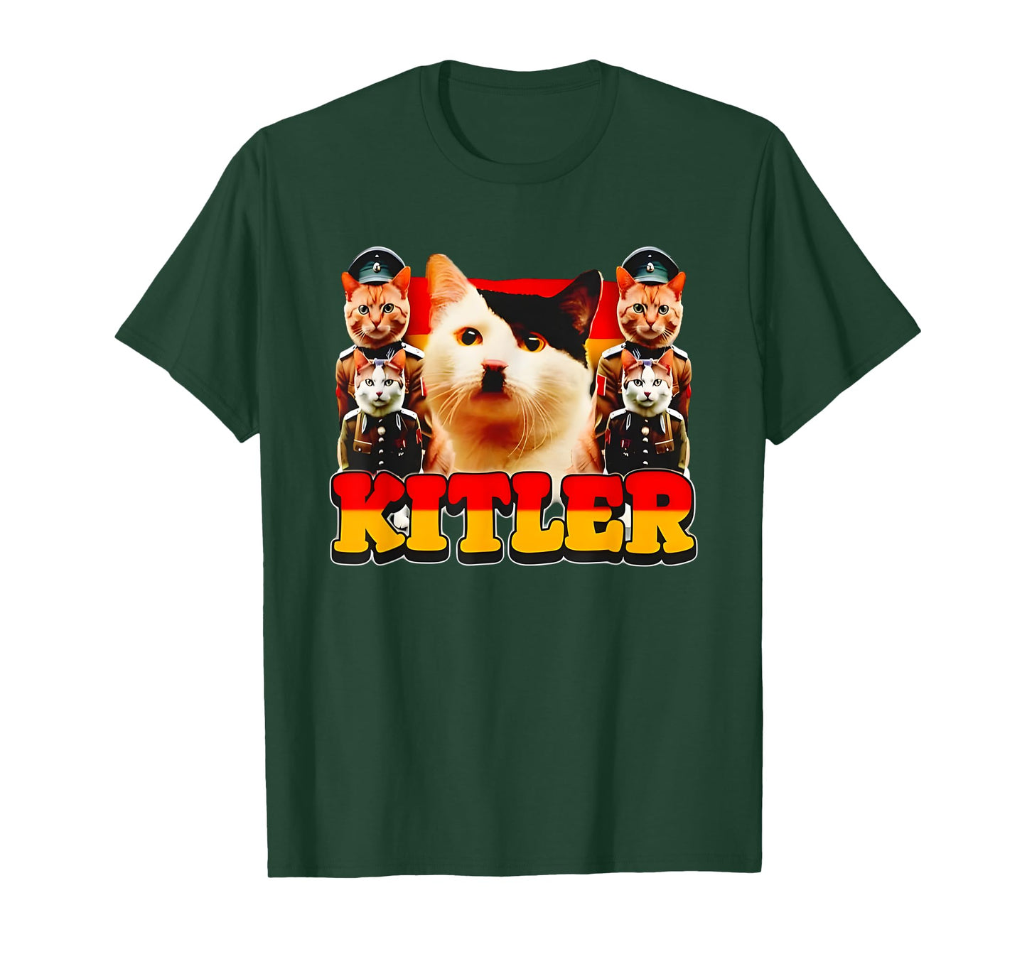 Cats Kitler Funny For Men Women T-Shirt