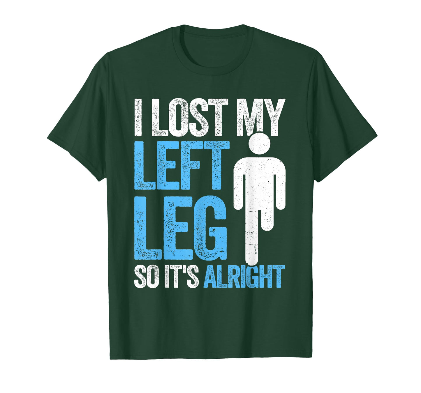 Funny Leg Amputee missing leg amputation T-Shirt
