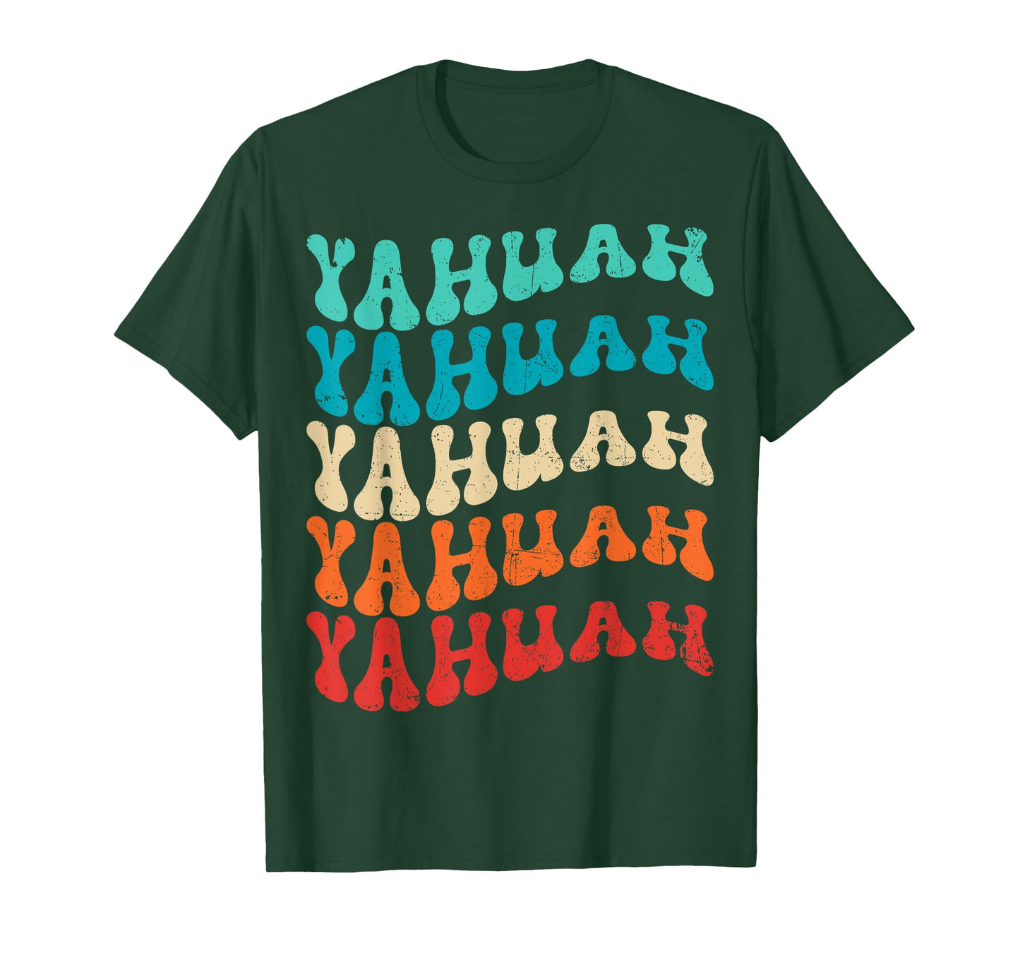 Yahuah Family Name I Love Yahuah Personalized Vintage T-Shirt