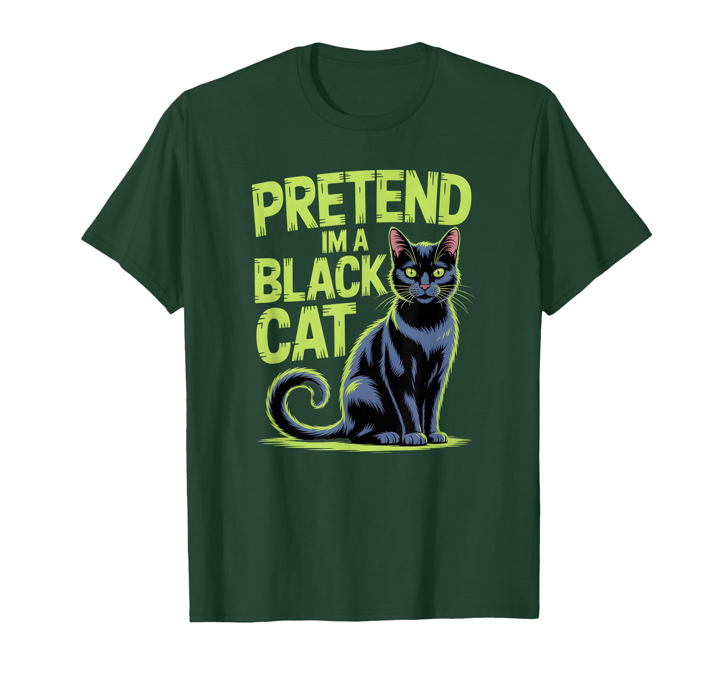 Black Cat Costume T-Shirt