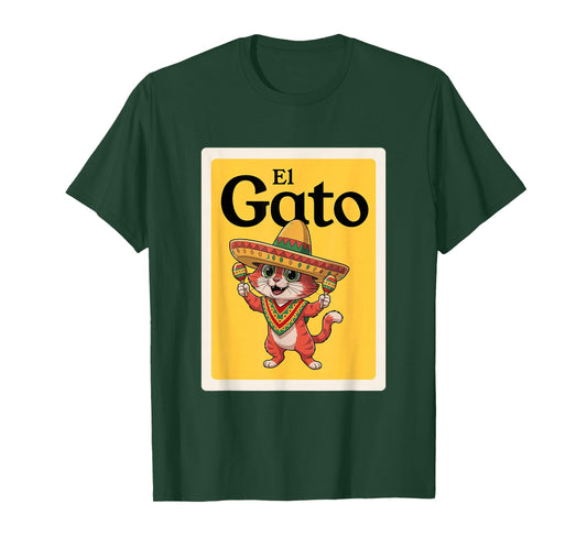 Mexican El Gato - The Cat T-Shirt