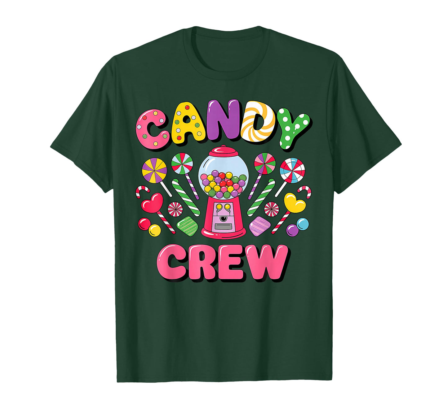 Candy Land Candy Crew Decorations Sweetie Candy Squad cool T-Shirt