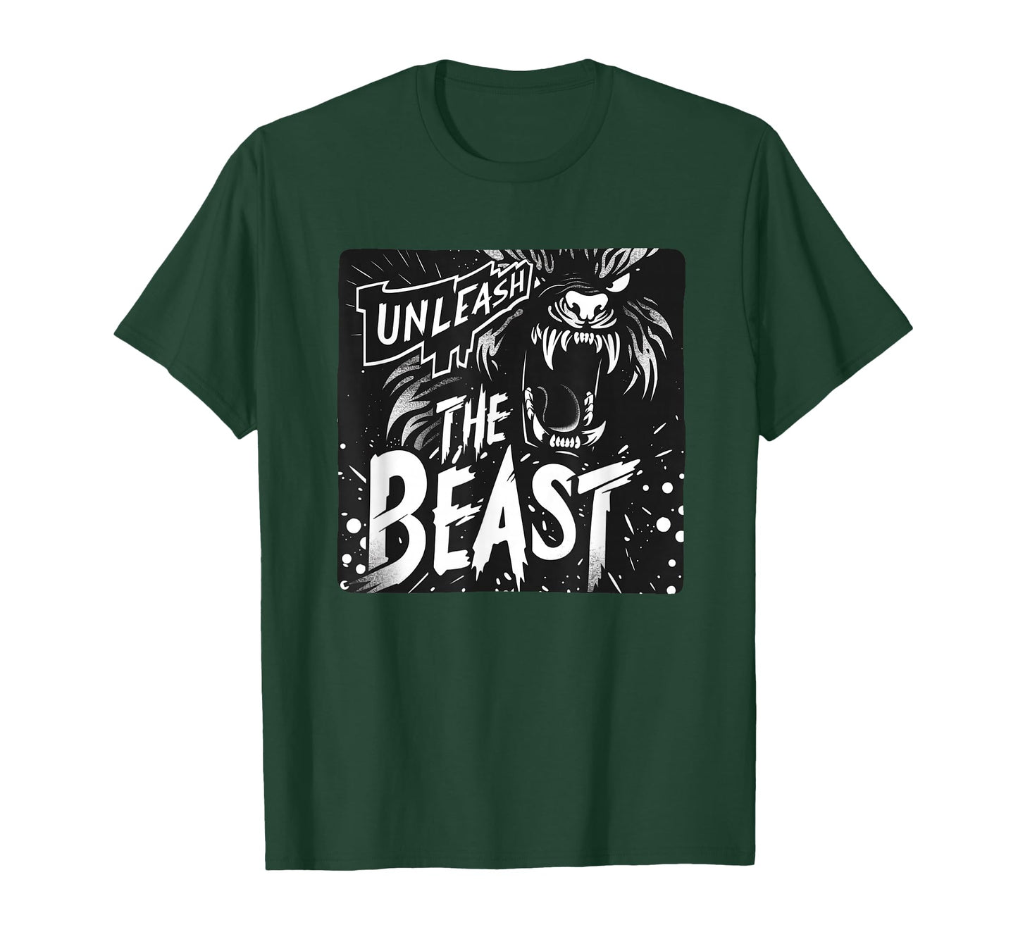 Cool Unleash the Beast Statement for Boys and Girls T-Shirt