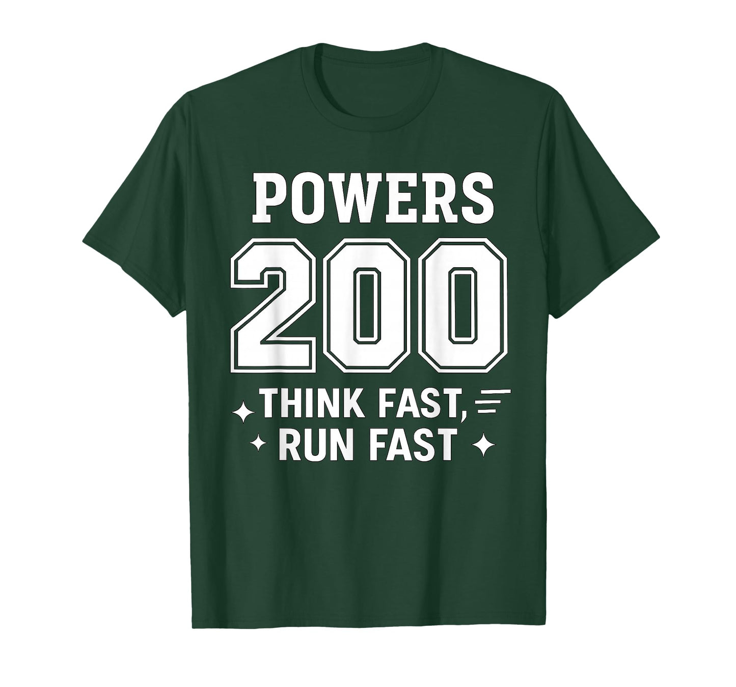 Think Fast Run Fast Chad Powers T-Shirt