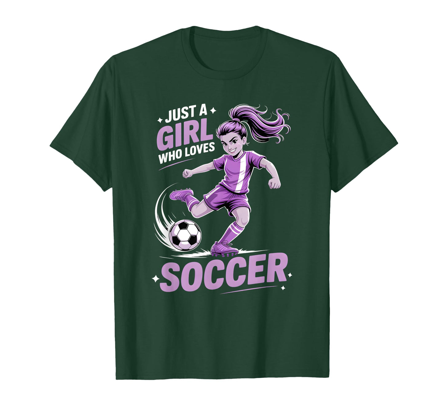 Girls Soccer T-Shirt