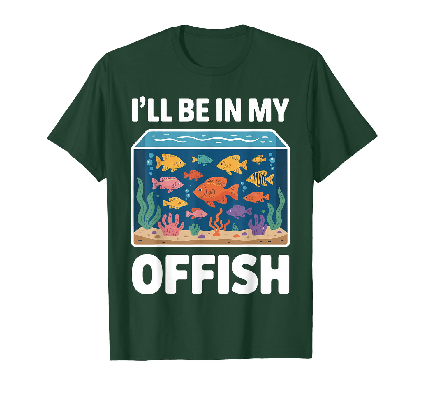 Best Aquarium Art for Men Women Fish Tank Aquarium Lover T-Shirt