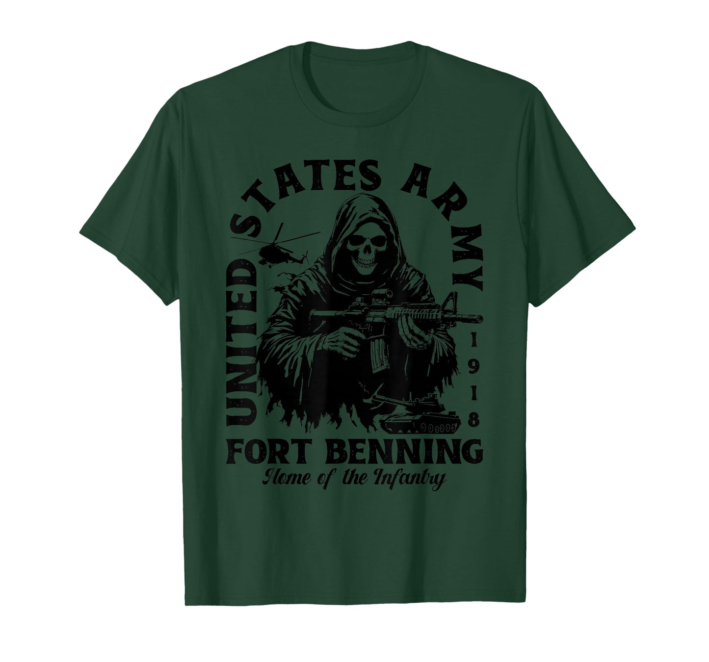 Fort Benning US Military Base Georgia GA Ft Benning Vintage T-Shirt