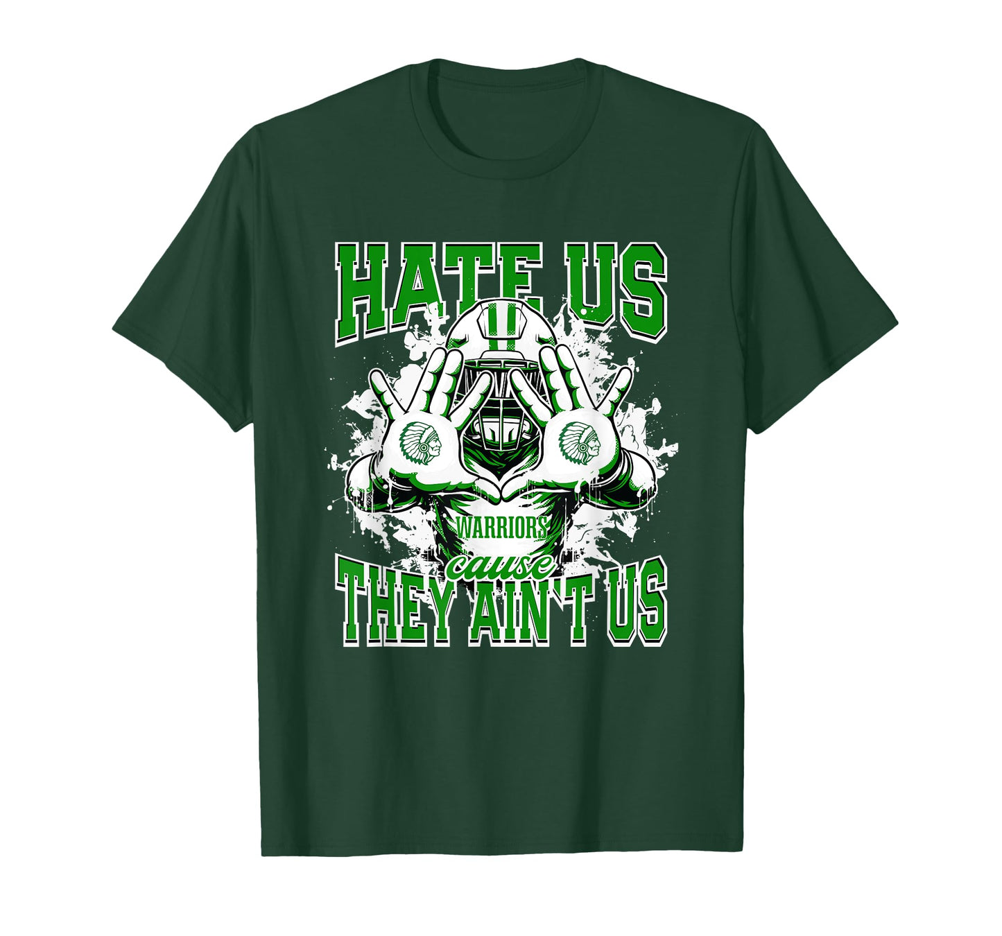 West Branch Warriors Logo Hate Us Cause They Ain't HS T-Shirt