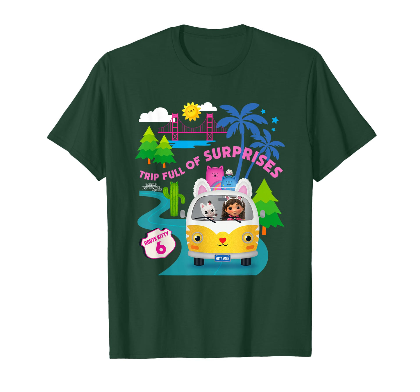 DreamWorks Gabby's Dollhouse The Movie Full of Surprises T-Shirt