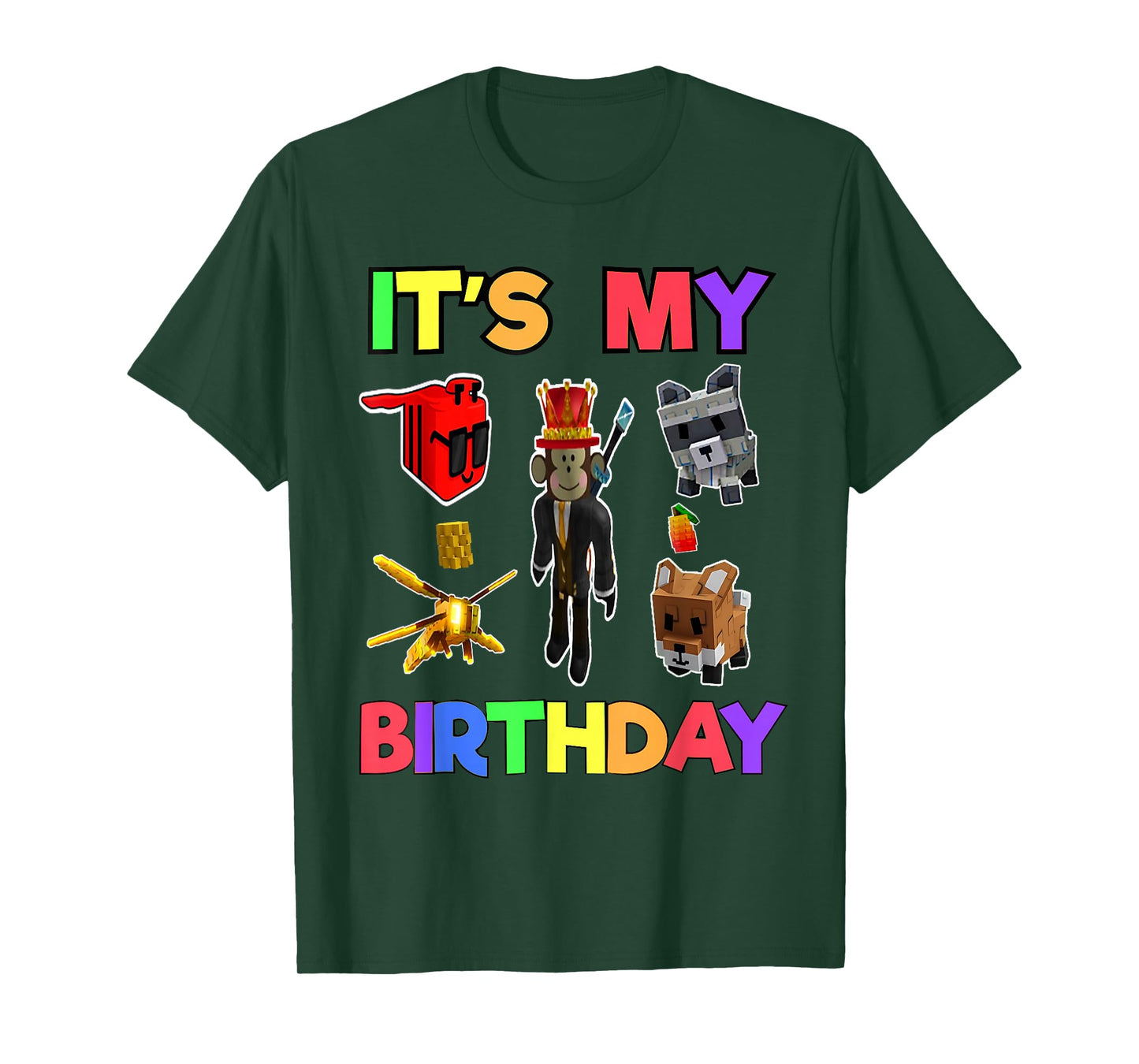 Grow a Garden Funny Birthday Decoration for Kids Boys Girls T-Shirt