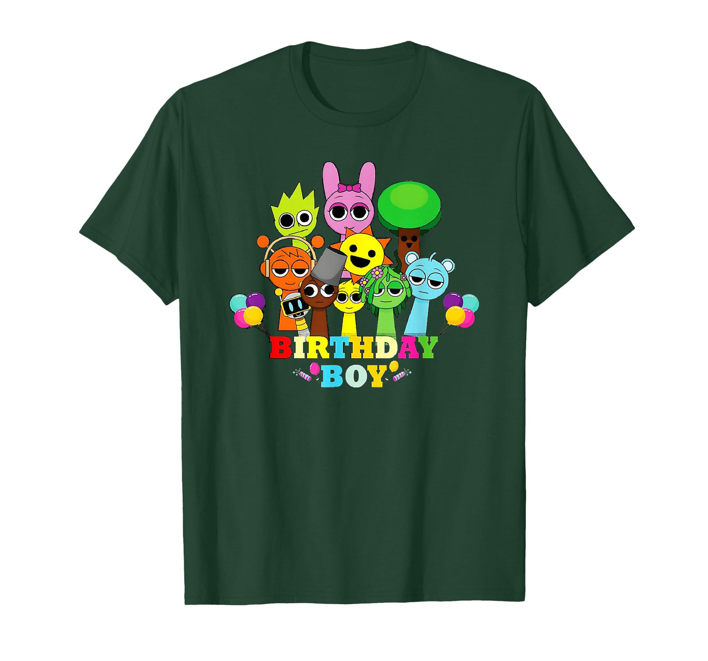 Happy Birthday Boy Sprunky! | Simon Pinki Oren Funbot T-Shirt