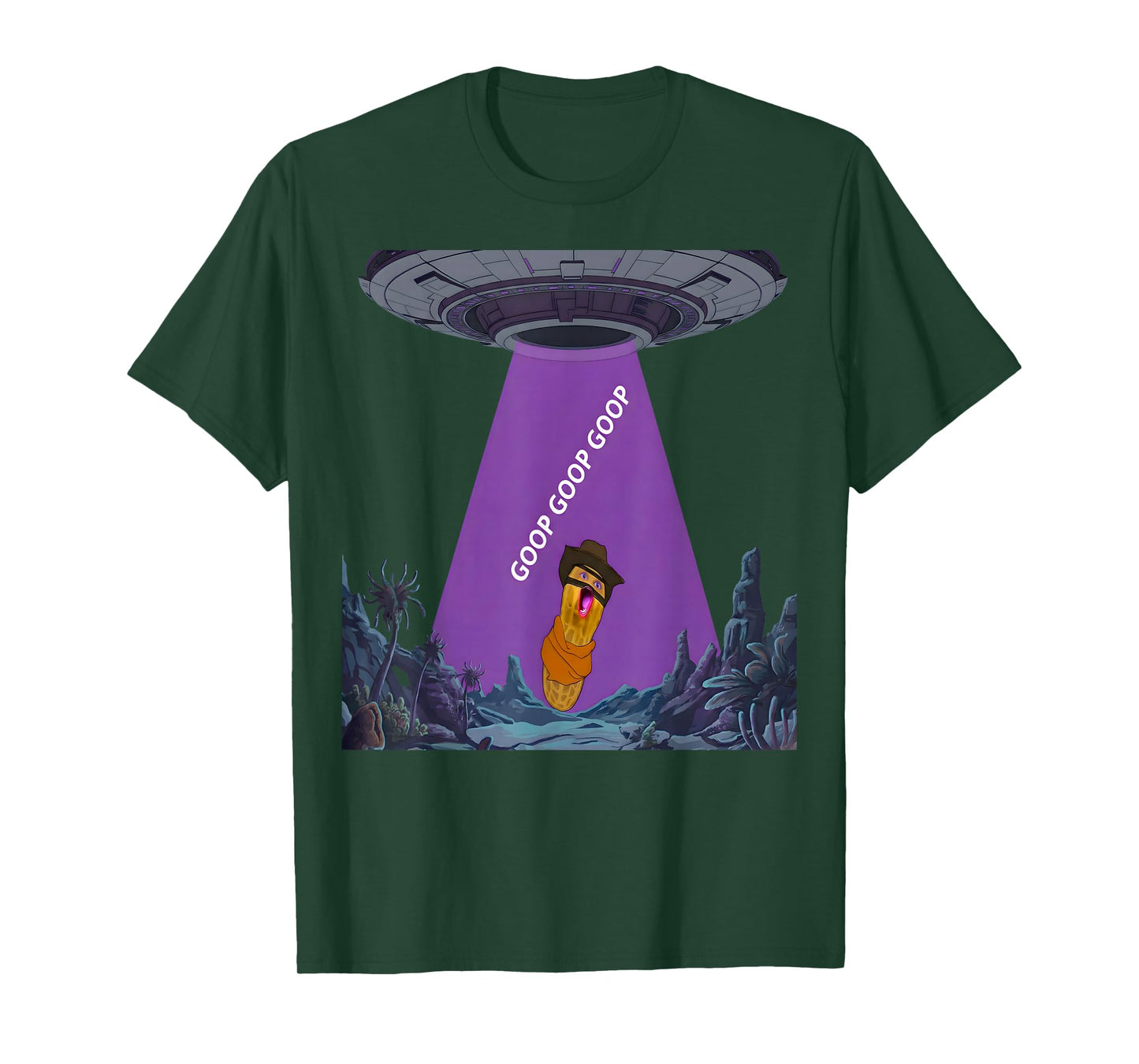 Funny The Burnt Peanut GOOP Bungulator for Fun Lovers T-Shirt