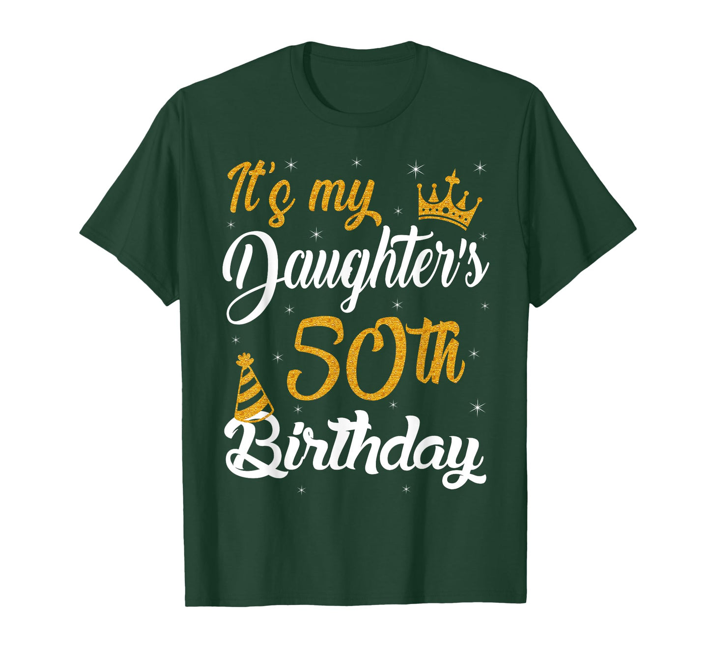 Happy It's My Daughter's 50th Birthday 1975 50 Years Old T-Shirt