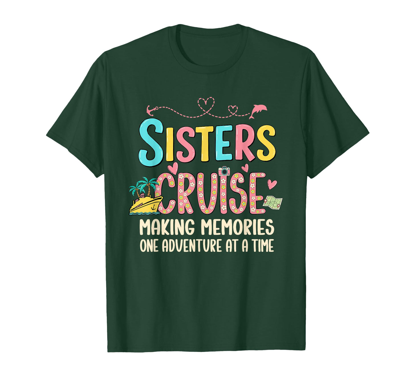 Sisters Cruising 2026 Sisters Cruise Together 2026 Vacation T-Shirt