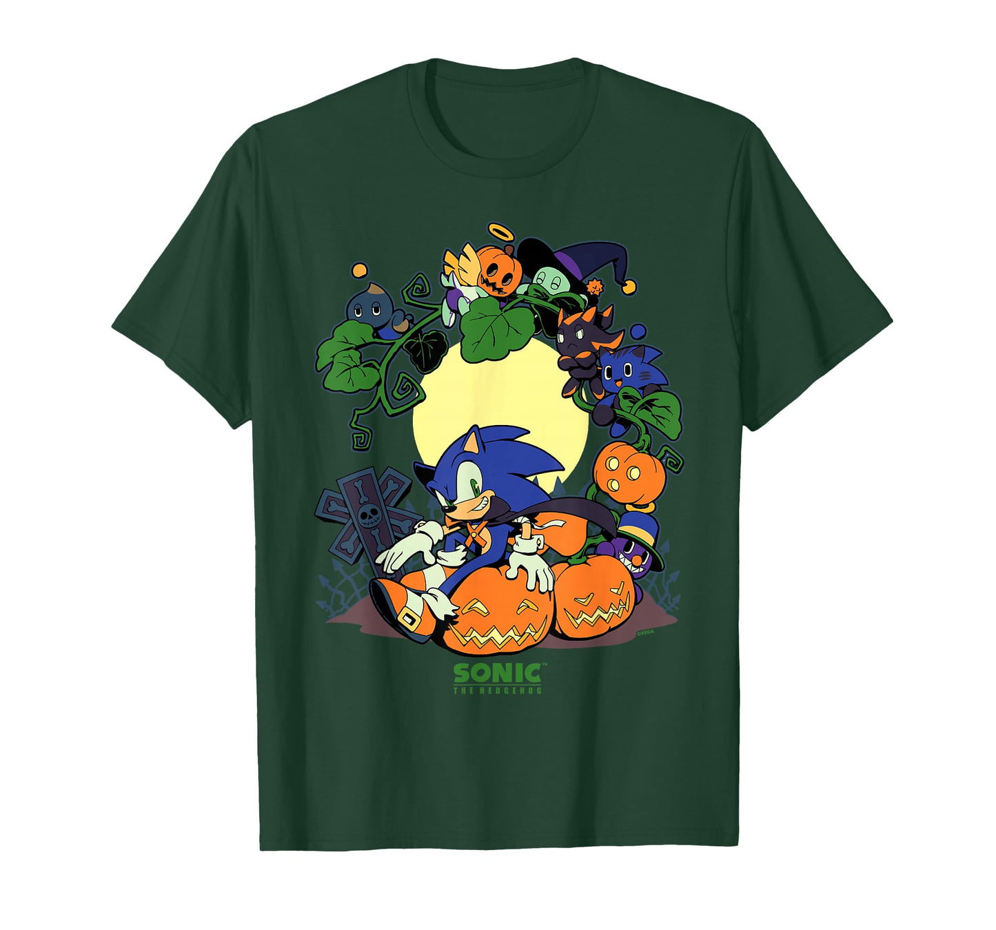 Sonic The Hedgehog - Chao Tales Halloween Group T-Shirt
