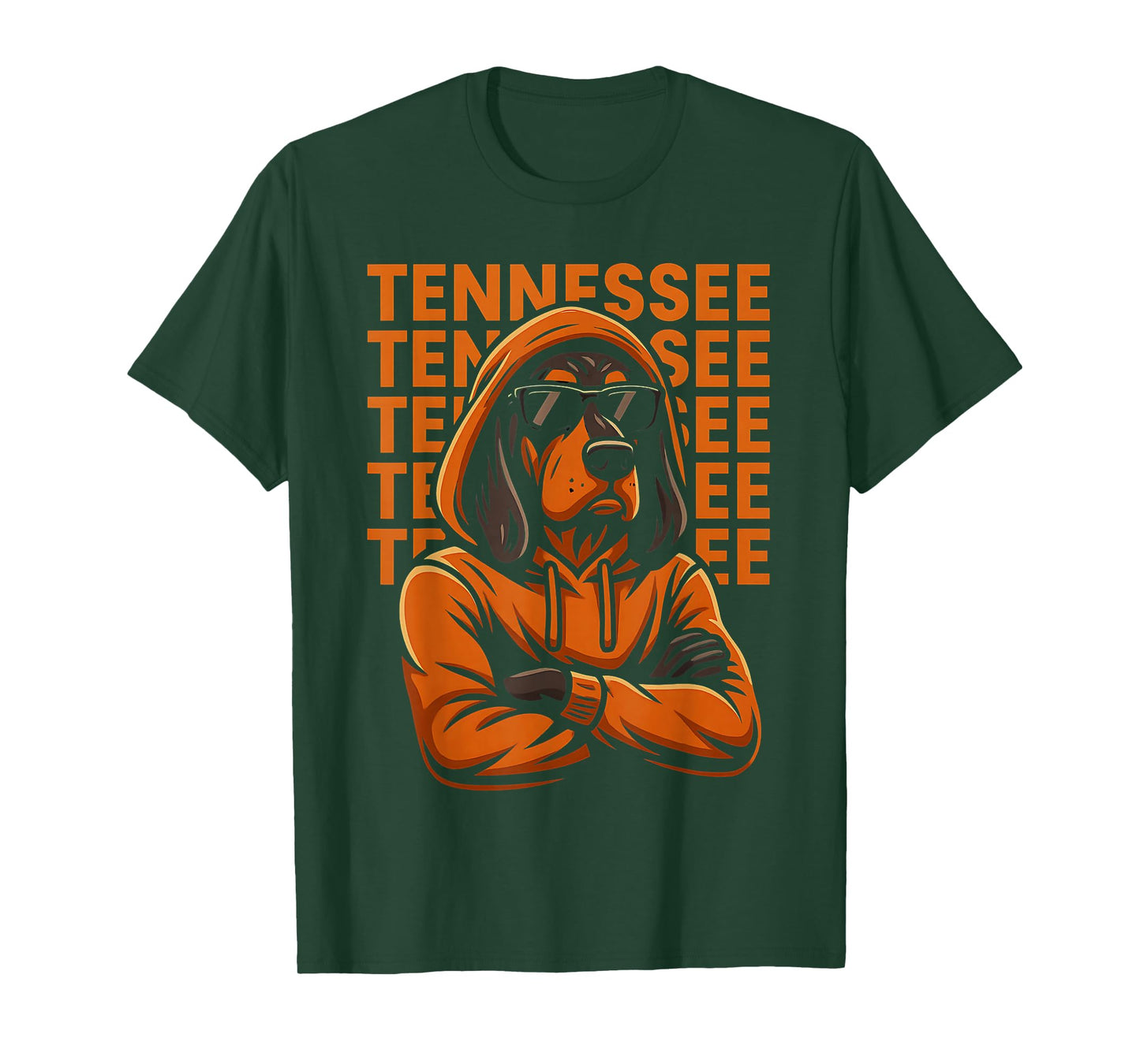 Cool Tennessee Dog Lovers Coonhound Men Women Kids T-Shirt
