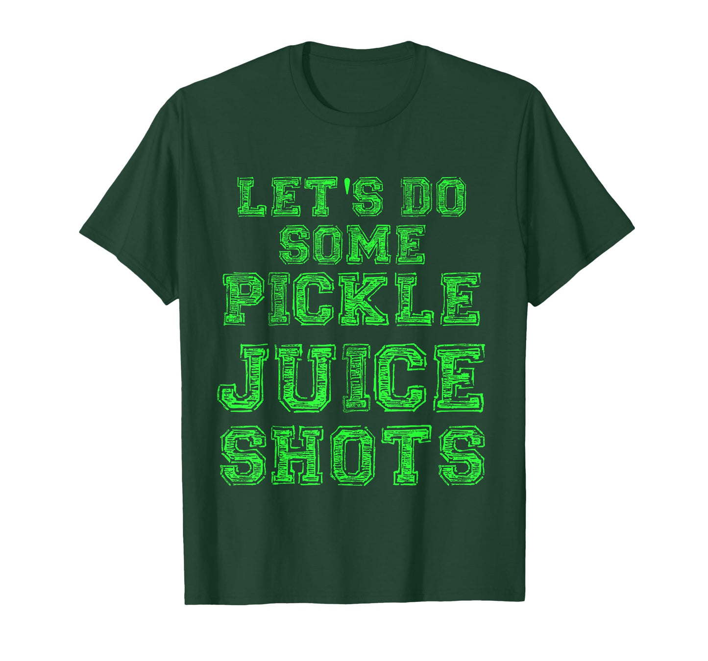 Pickle Juice Shot Funny Gym Yoga Gift Fitness Fanatic Gift T-Shirt