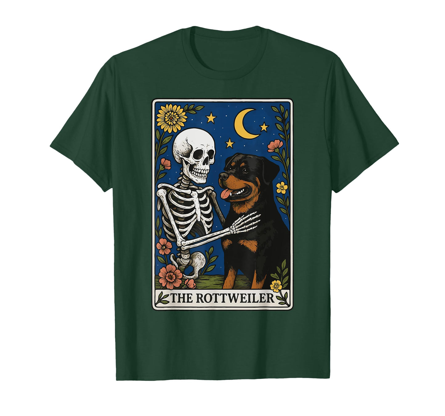 The Rottweiler Tarot Card T-Shirt