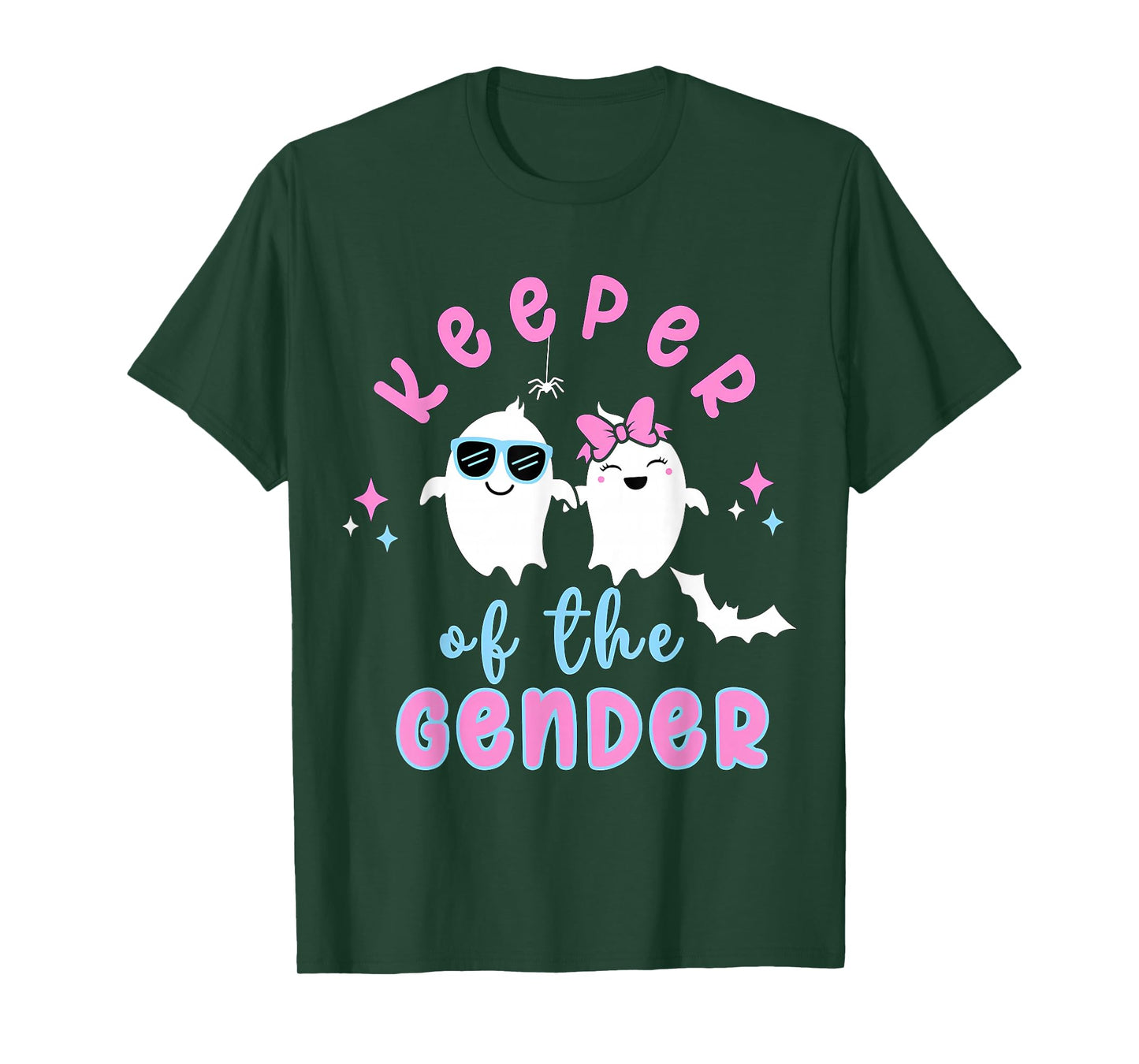 Keeper of The Gender Reveal Halloween Pregnancy Announcement T-Shirt
