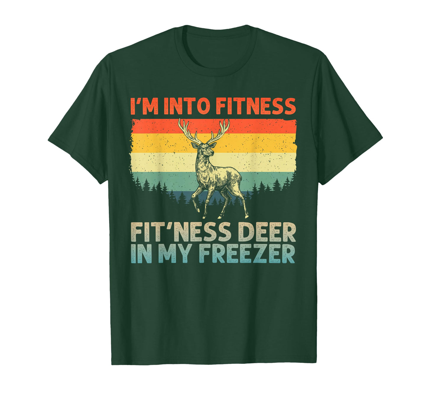 Deer Hunting Art for Men Women Wildlife Hunter Deer Hunting T-Shirt