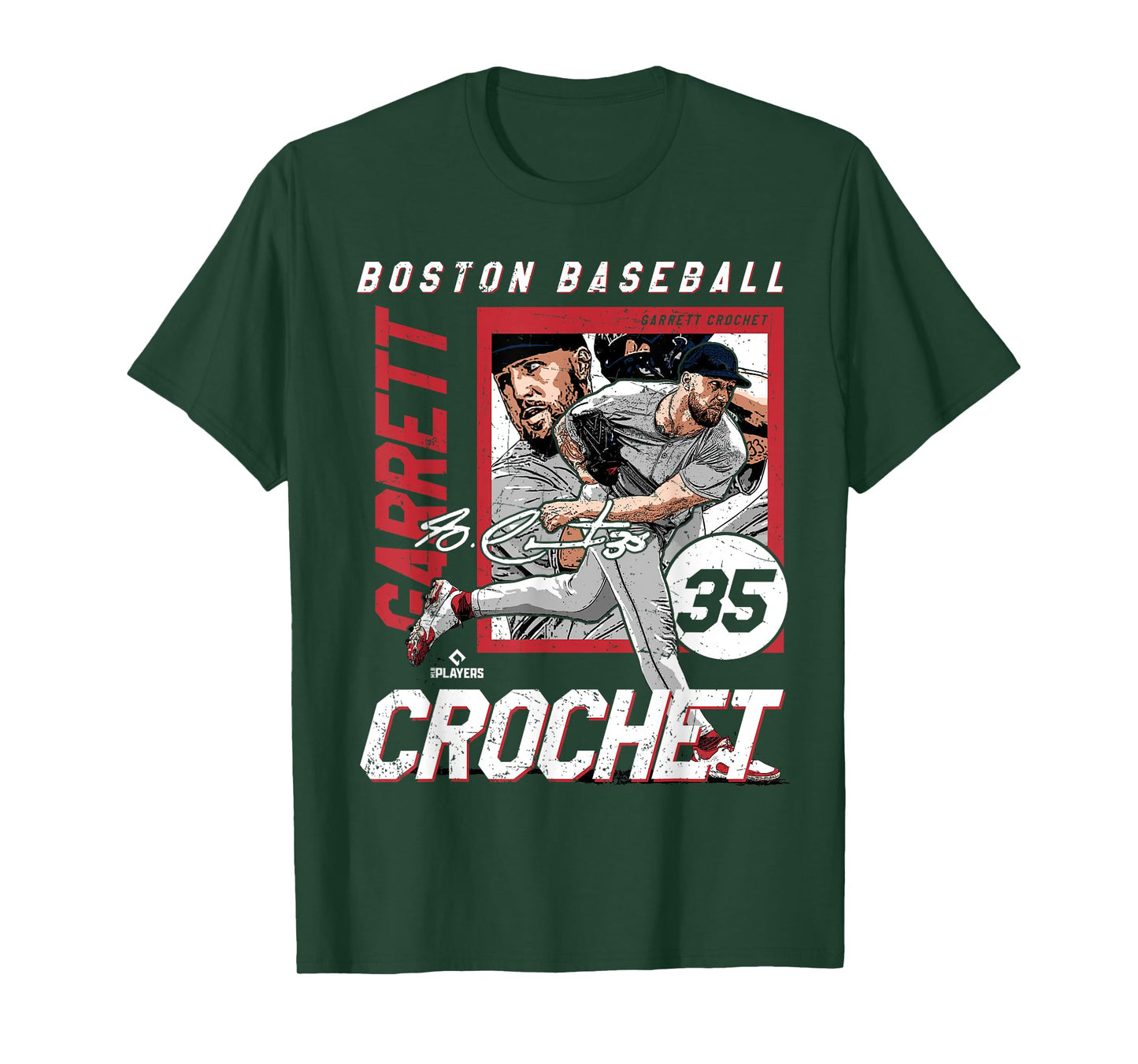 Garrett Crochet | Boston Baseball Players | MLBGCR203M T-Shirt