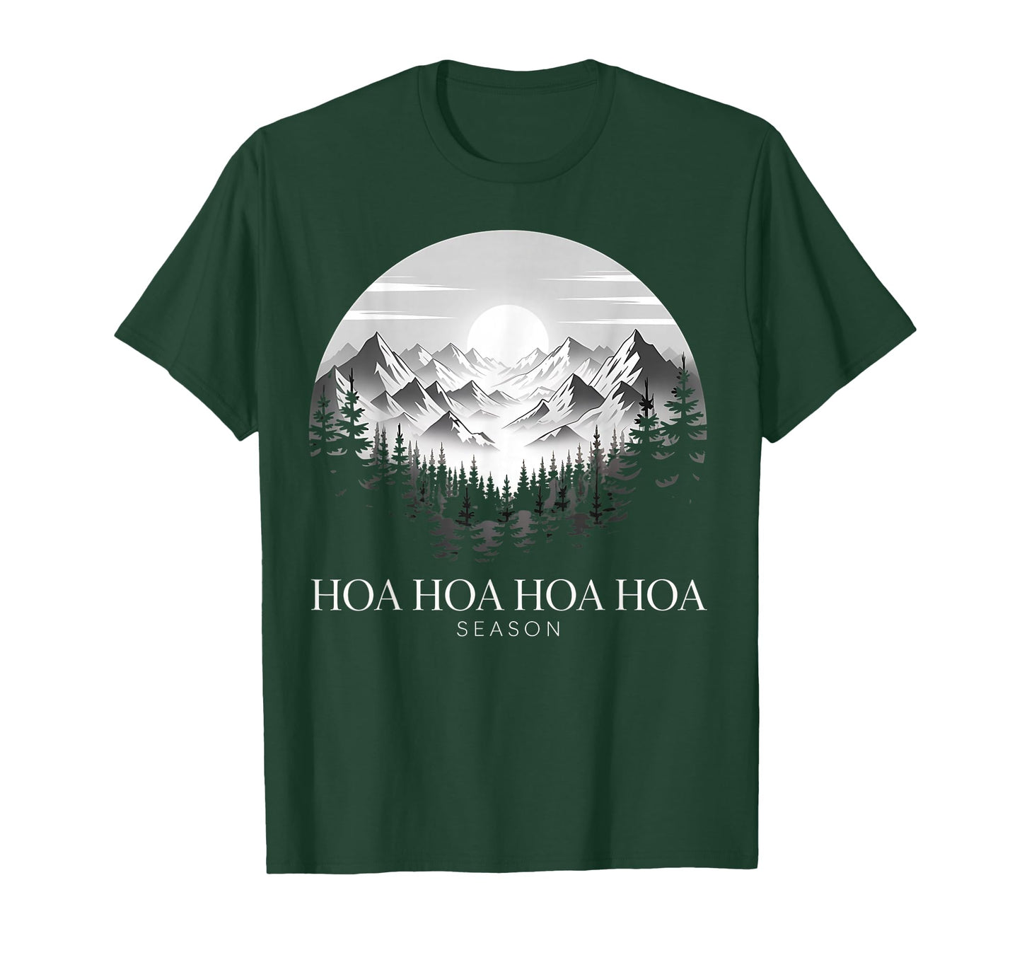 HOA Season Autumn Fall Mist Trendy Graphic T-Shirt