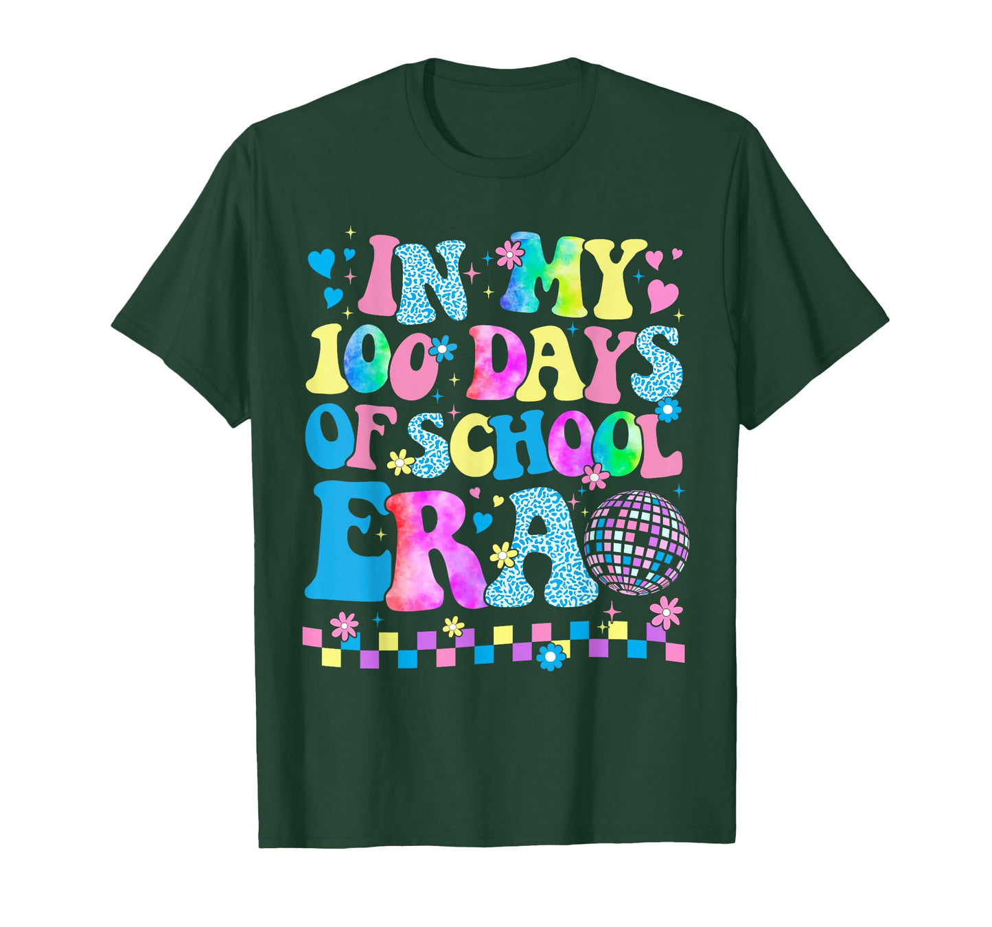 Tie Dye in My 100 Days of School Cute 100th Day of School T-Shirt