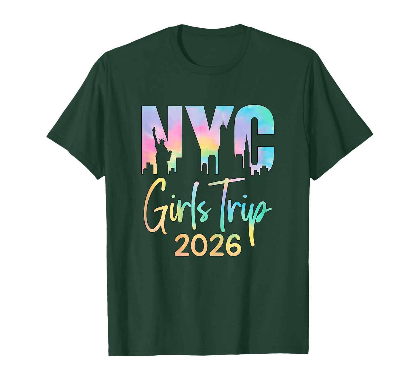 NYC Girls Trip 2026 New York City Birthday Bachelorette T-Shirt