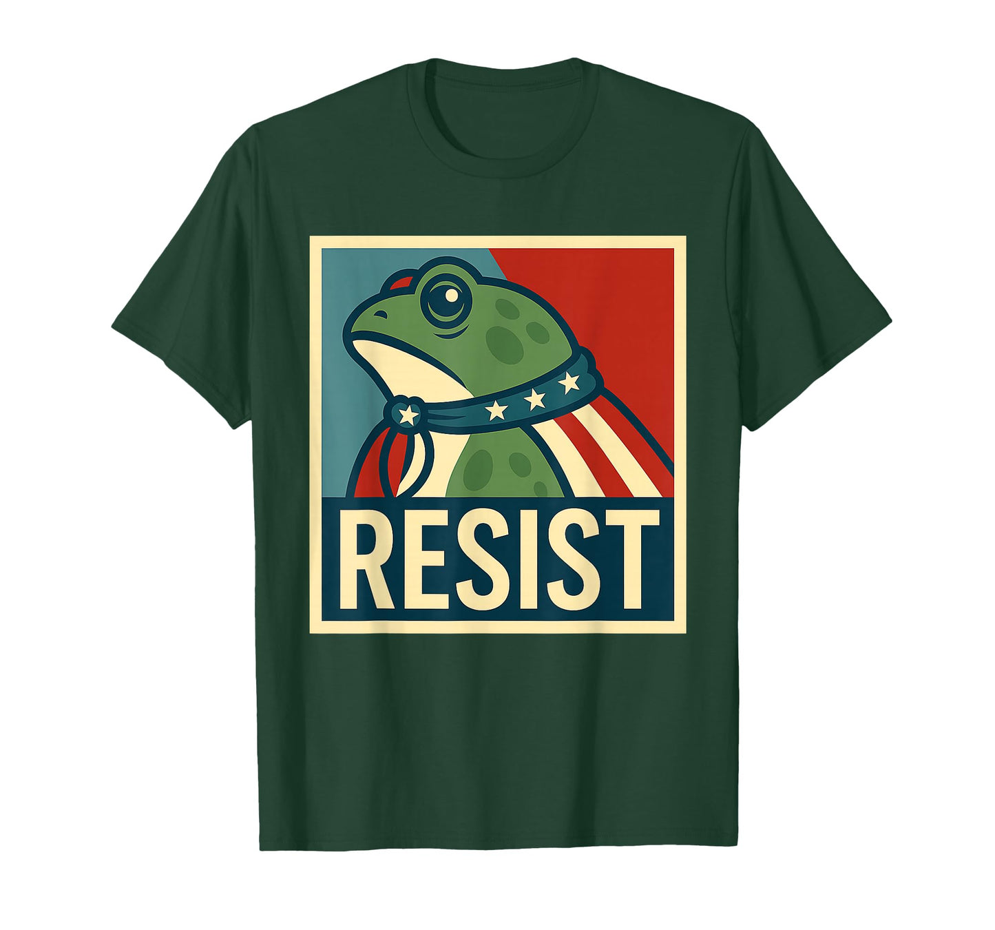Portland Frog Resist T-Shirt for Democracy T-Shirt