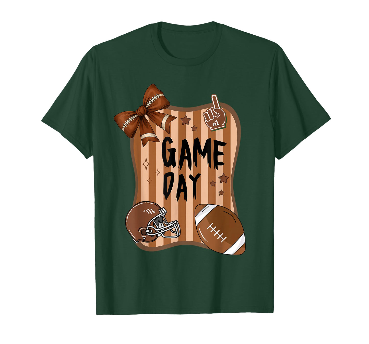 Game Day Football Season Funny Men Women Team Sports T-Shirt
