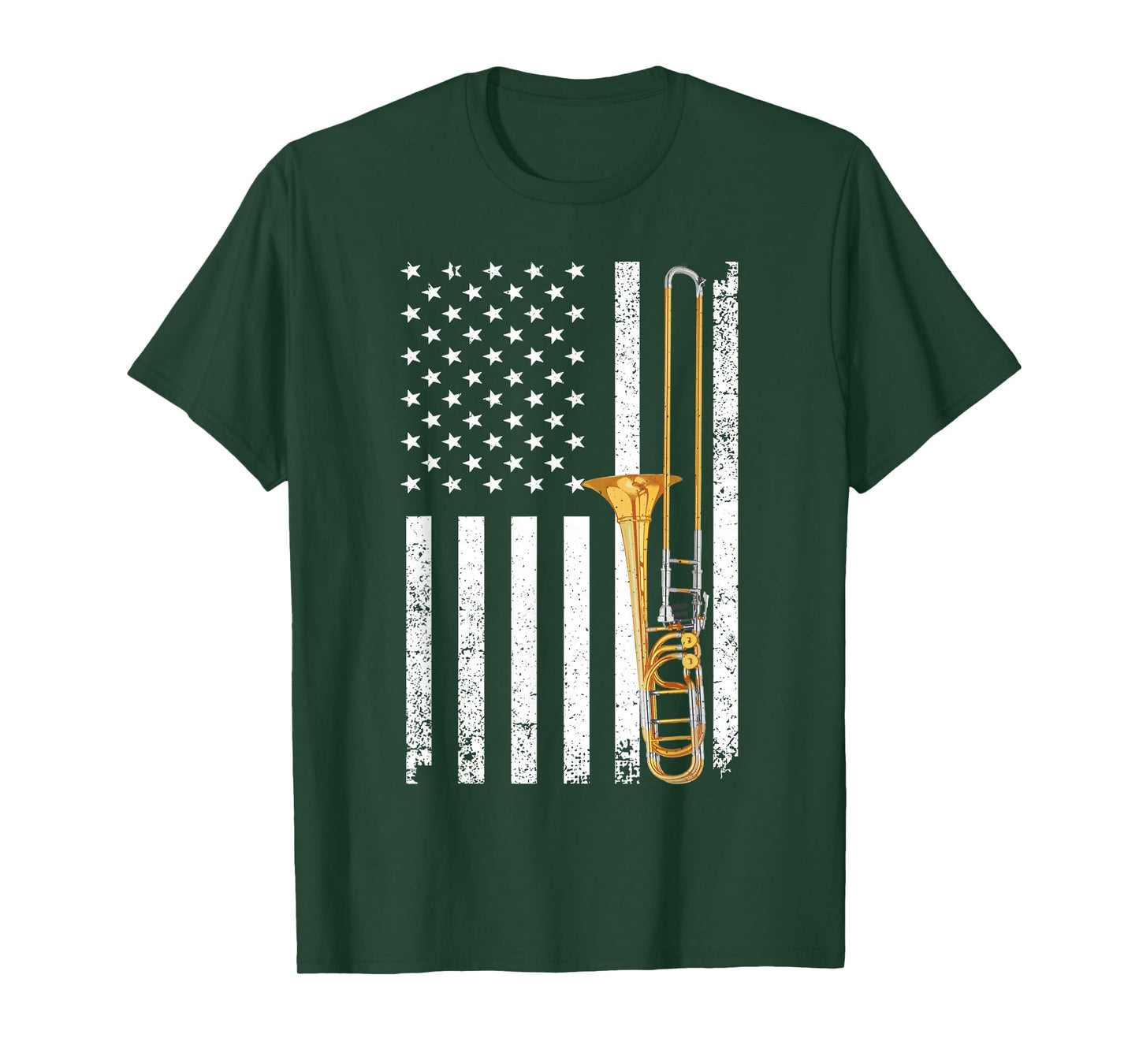 Funny Trombone Design for Men Women Musician Trombone Player T-Shirt