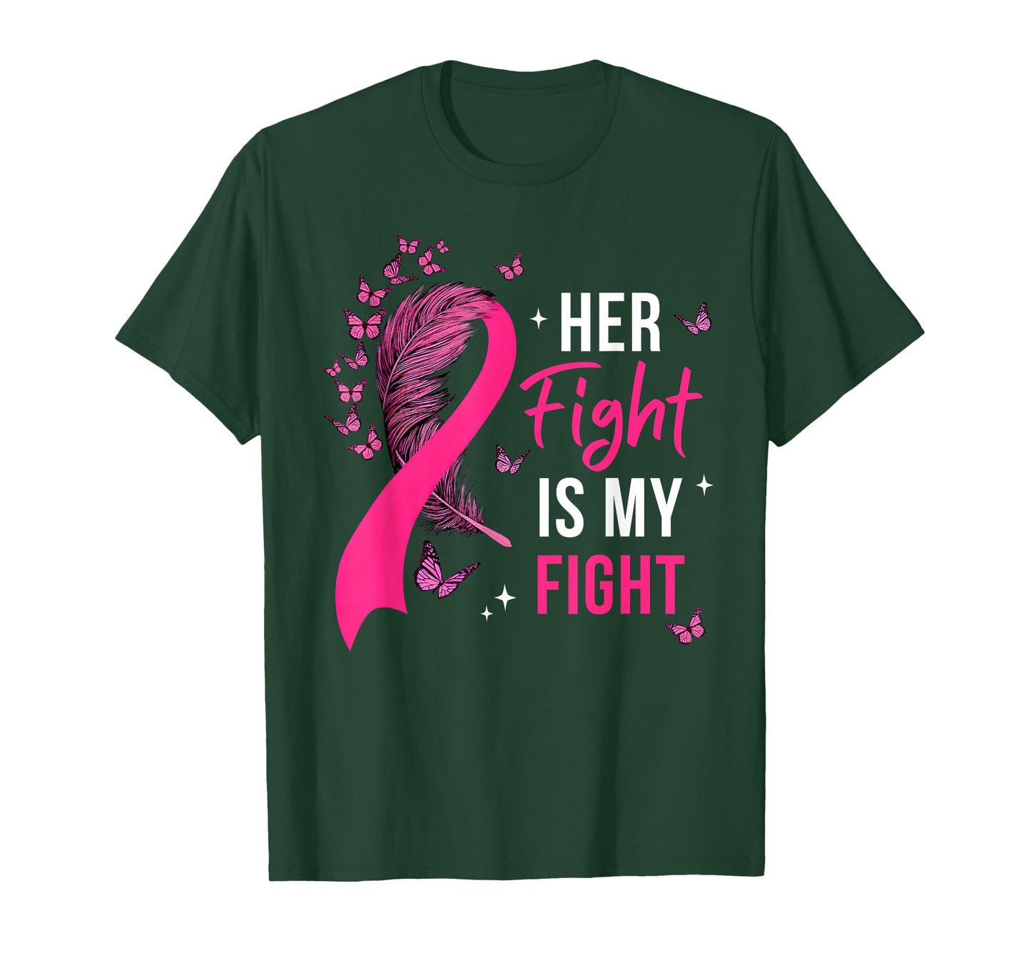 Breast Cancer Awareness Husband Support Squad Boxing Gloves T-Shirt