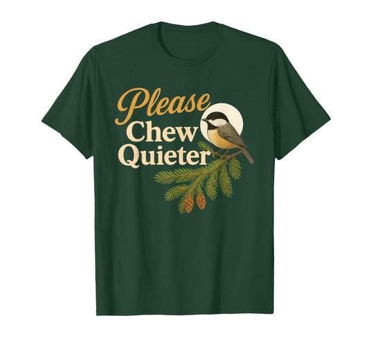 Funny Vintage Bird Nature Illustration T-Shirt