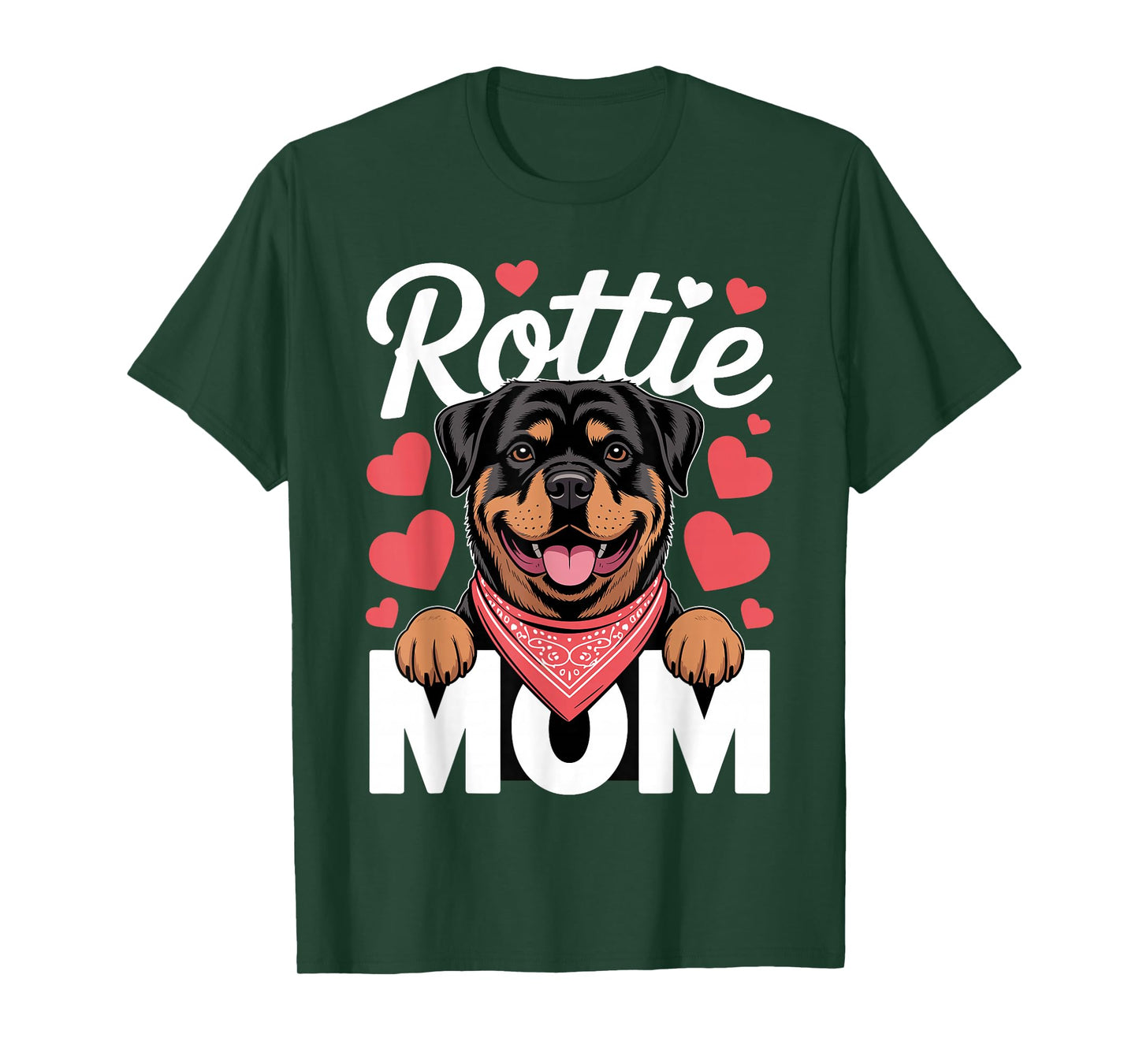 Best Rottweiler Design for Women Girls Rottie Dog Rottweiler T-Shirt