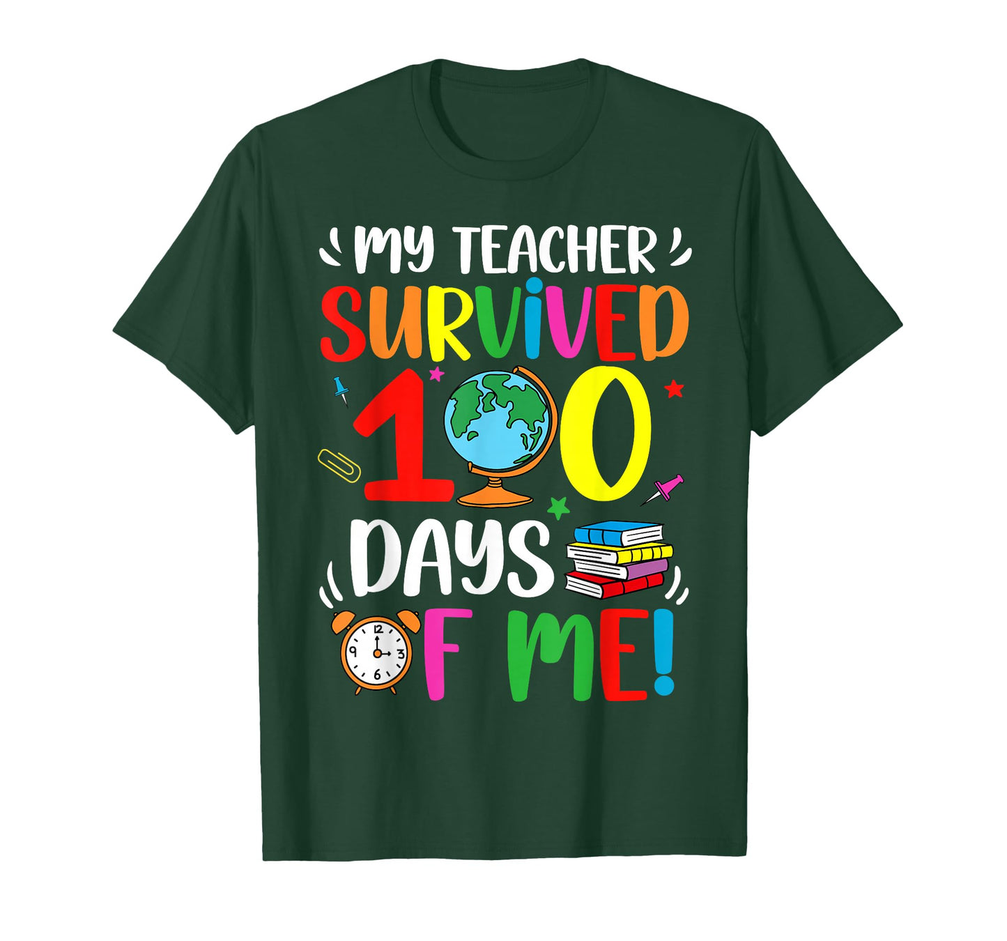 100 Days of School Shirt Kids Happy 100th Day of School 2026 T-Shirt
