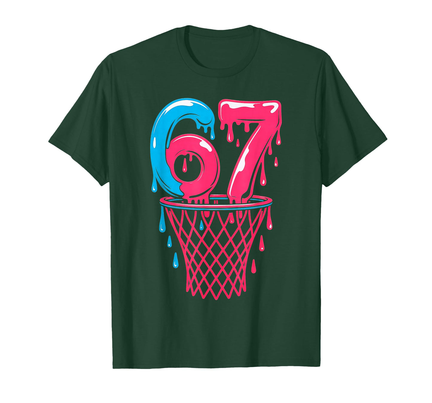 67 Basketball Drip Six Seven T-Shirt
