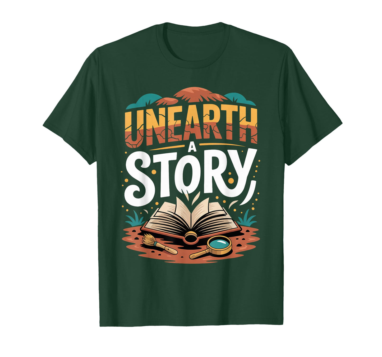 Unearth A Story 2026 Reading T-Shirt