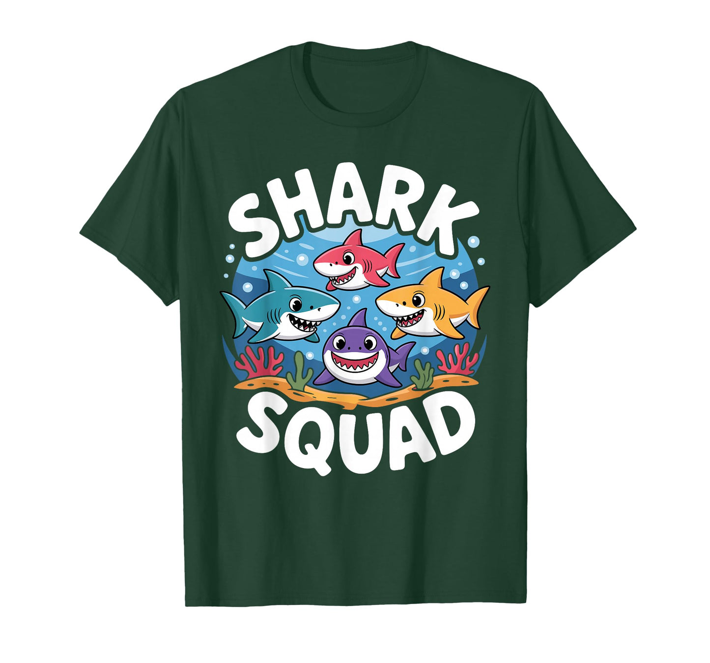 Cool Shark Art for Men Women Great White Hammerhead Shark T-Shirt