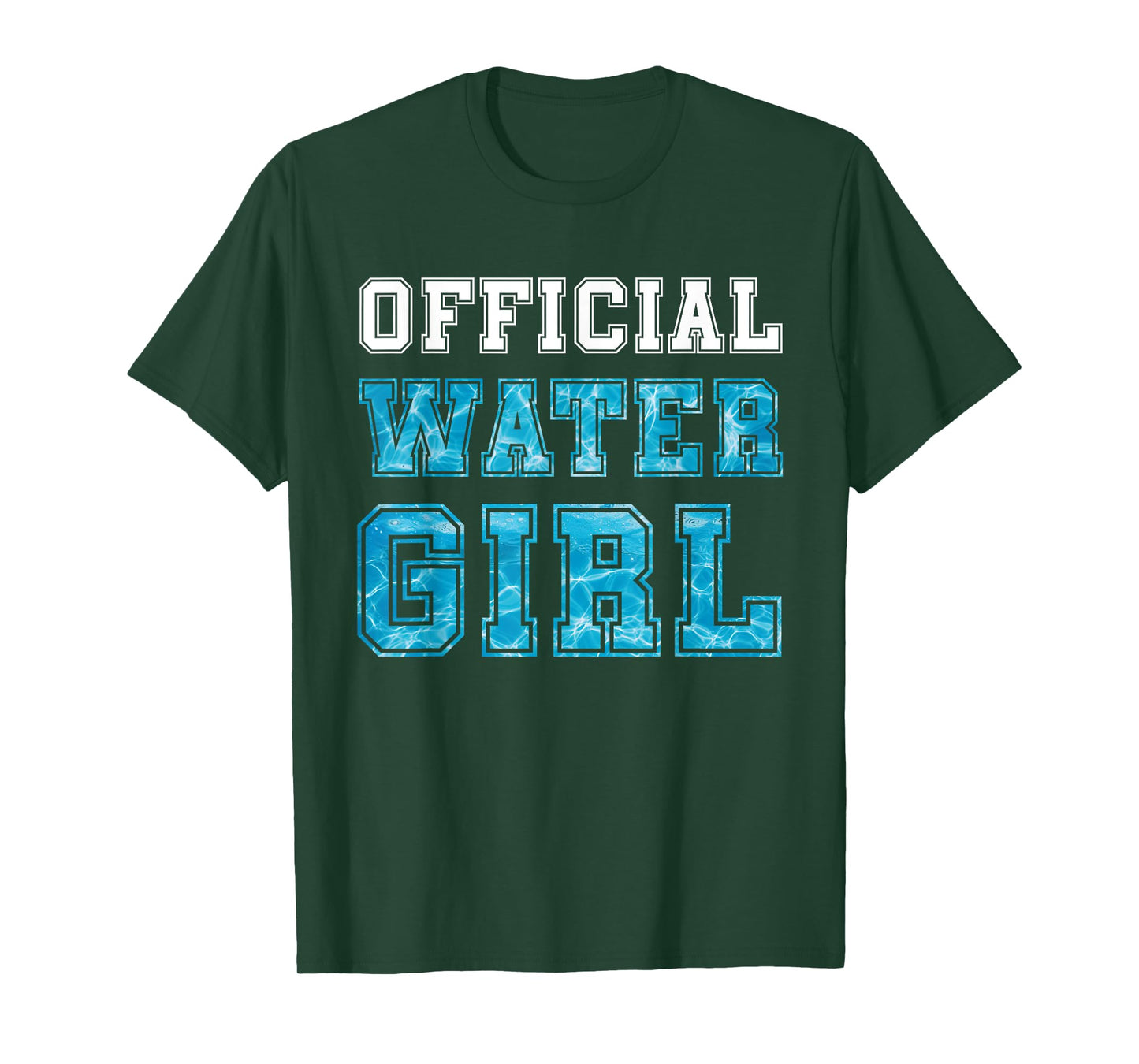 Official Water Girl Team Watergirl Hydration Manager T-Shirt