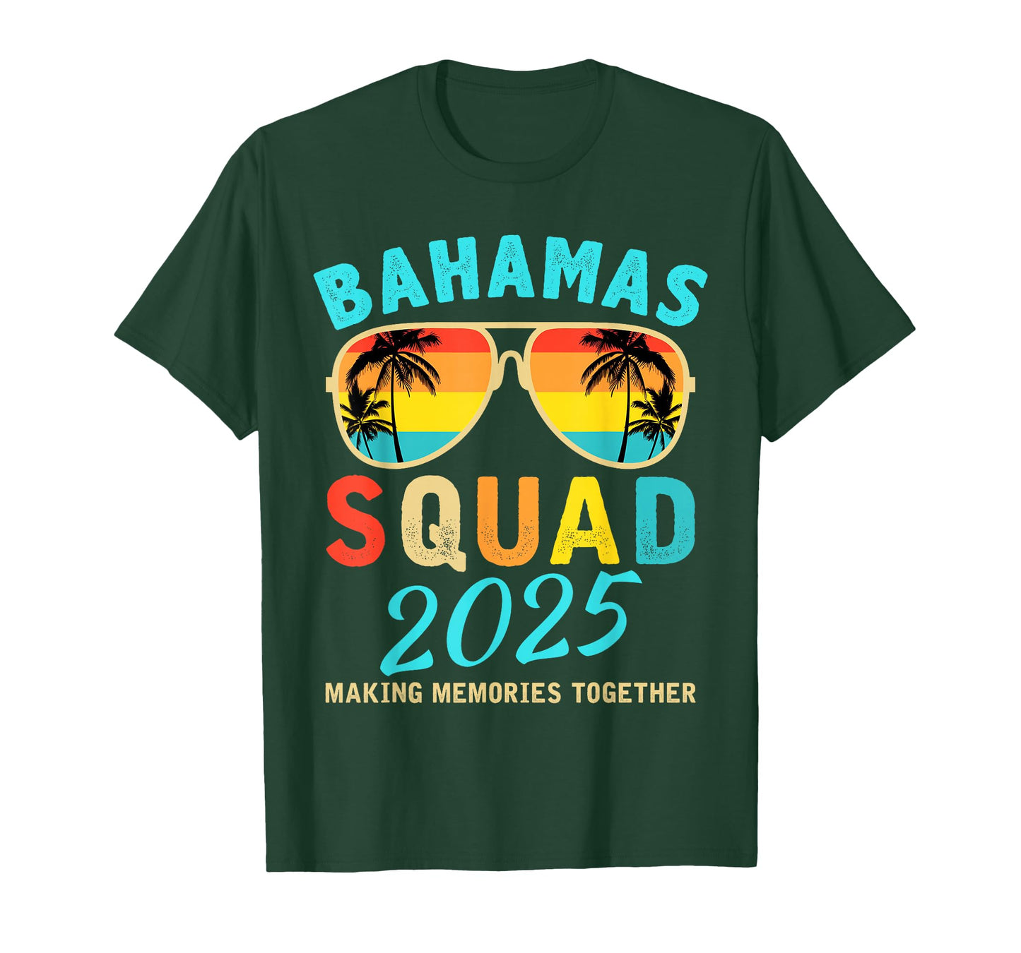 Bahamas Vacation 2025 Squad Family Friends Matching Group T-Shirt