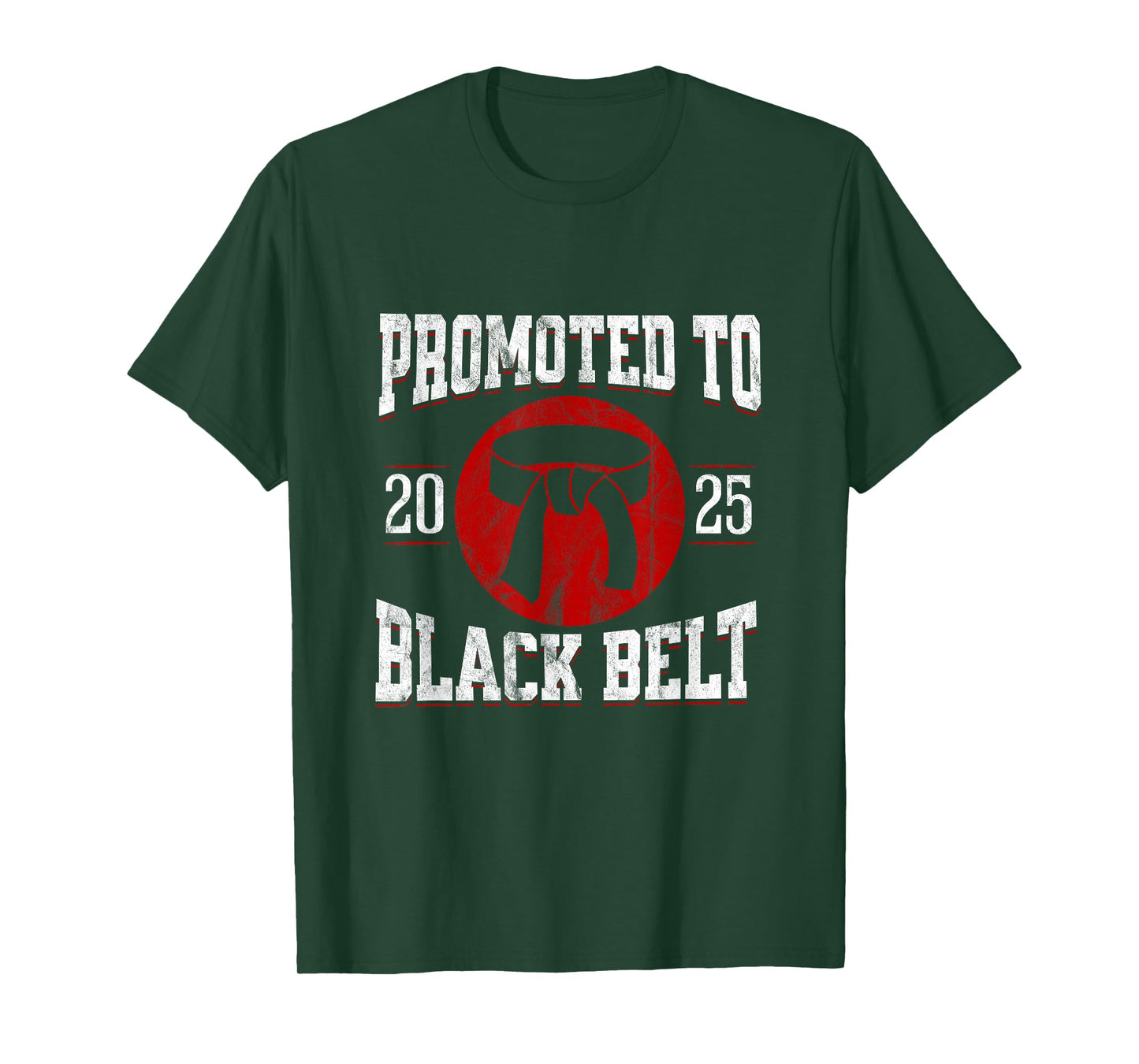 2025 Black Belt Achievement Tang Soo Do Karate Taekwondo T-Shirt