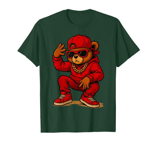Hip Hop Teddy Bear T-Shirt