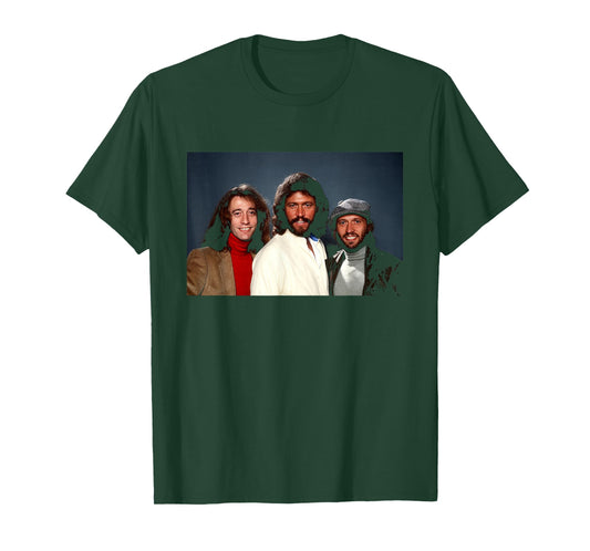 Bee Gees Barry Gibb Brothers Living Eyes Promo 1981 T-Shirt