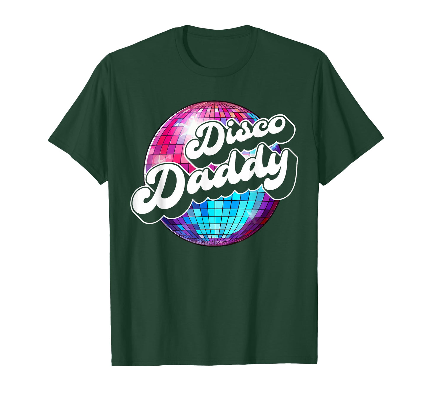 Disco Daddy 60's 70s Disco Dad T-Shirt